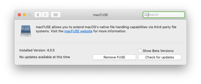 remove macfuse